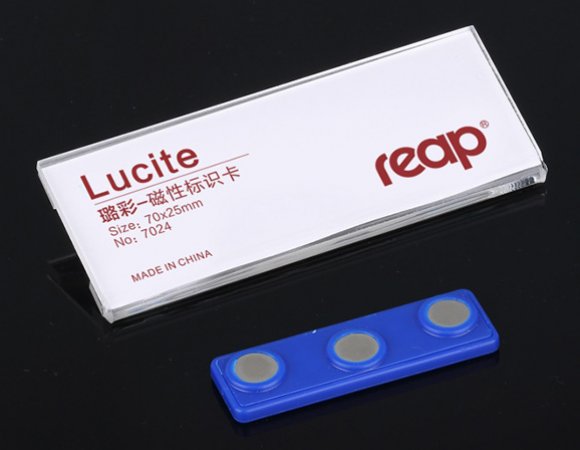 磁石式ネームプレート